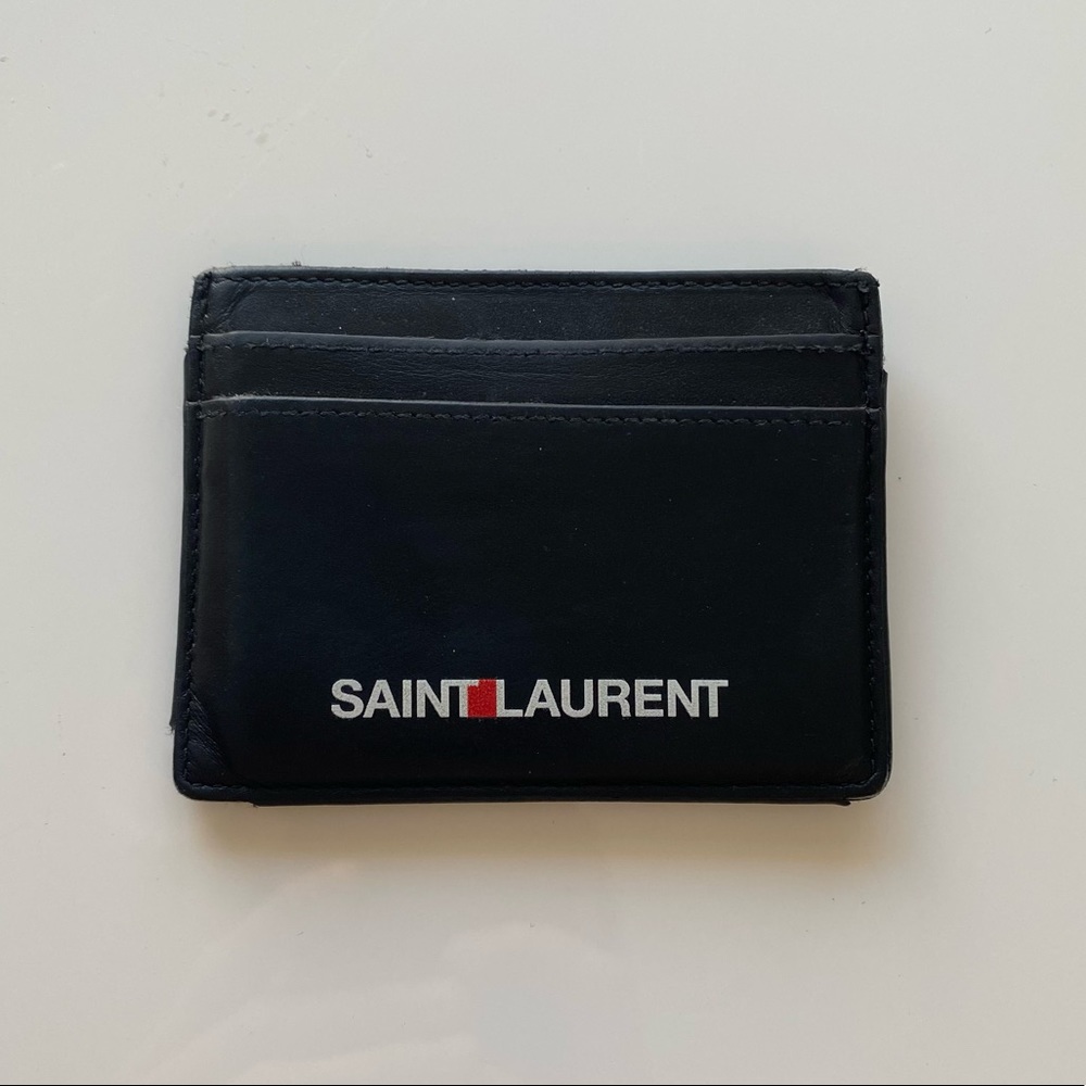 Saint Laurent card case